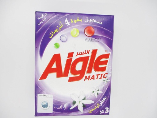 Lave linge en poudre Aigle ( Jasmin)