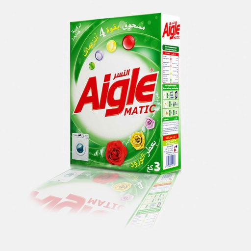 Lave linge en poudre Aigle ( Rose)