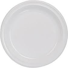 Assiettes en plastique 20U