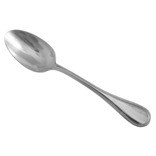 Cuillère en inox 12 pièces Petit modèle Perlé